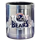 Chicago Bears Stainless Steel Beverage Can Cooler - NFL Football Fan Shop Sports Team Merchandise