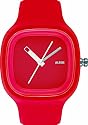 Alessi Unisex Kaj Red Polyurethane Strap Watch #AL10016