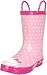 Western Chief Hello Kitty Polka Dotted Cutie Rain Boot (Toddler/Little Kid/Big Kid),Pink,2 M US Little Kid