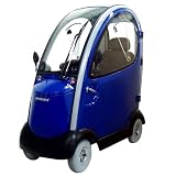 Shoprider Flagship Scooter w/ Cab - Blue