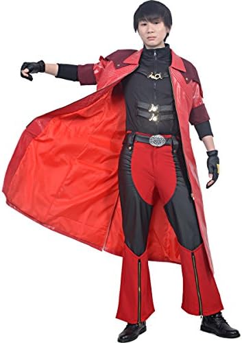 HALE Men's Devil May Cry IV 4 Dante Cosplay Costume Small