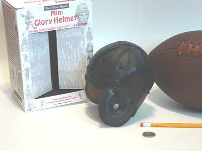 Mini Chicago Bears Leather Football Helmet (1930-1940s)