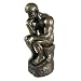 Rodin the Thinker Statue Fine Art Sculpture Male Nude Figure Real Bronze Powder Cast 9-3/4 Inch
