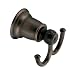 Tools & Hardware : Kingsley Oil Rubbed Bronze Double Robe Hook YB5403ORB