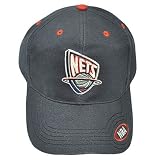 NBA NEW JERSEY NETS BLUE RED BALL HAT CAP COTTON VELCRO