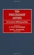 Ten Precisionist Artists: Annotated Bibliographies (Art Reference Collection)