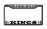 Sacramento Kings Black Metal Chrome Frame