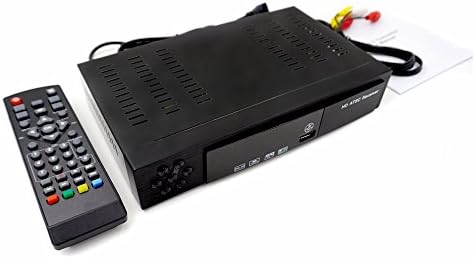 Max Reality Atsc Digital Tv Converter Box - Watch Hd Digital Tv on Your Analog Television - Includes Media Player & Recording Functions - Suitable for Use in Us, Canada & Mexico - With Hdmi Ypbpr RCA Coaxial Outputs for Easy Connecting