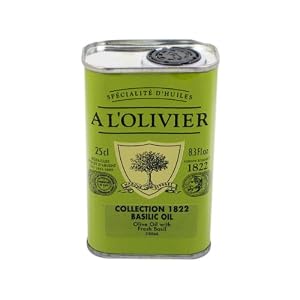 Olive Oil With Fresh Basil By A L'Olivier (France) by A L'Olivier