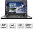 Lenovo ThinkPad Edge E555 20DH002QUS 15.6" AMD Dual Core A6-7000, 4GB RAM, Windows 7 Pro Laptop Computer, 1 Year Warranty