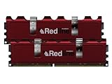 Mushkin 996593 2x2GB XP2-8000 DDR2-1000 Cas 5 5-5-5-15 2.0-2.1Volts Memory (Red)