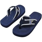 NHL St. Louis Blues Unisex Basic Flip Flops - Navy Blue (X-Small)