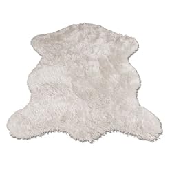 Polar Bear Pelt | Bear Collection | Faux Fur Rug | 3 foot X 5 foot