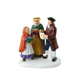 Department 56 Colonial Williamsburg Village Figurine, Caroling in Williamsburg