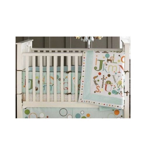 BananaFish Migi Alphabet 4 Piece Bedding Set