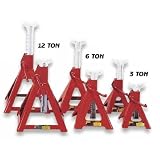 OK Offroad OK-XDJS03 Extreme Duty 3 Ton Vehicle Jack Stand, Pair
