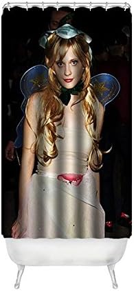 Custom Zooey Claire Deschanel Fabric Shower Curtain 36"X72"