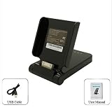 Brilliantstore Kickstand Lithium Polymer Battery Charger Stand 5v 2000mah for Apple Iphone 4g