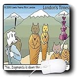 Londons Times Funny Cat Cartoons - CATmandu - Mouse Pads