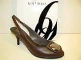Nine West Marlow Slingback Pump Grey/Pewter Leather