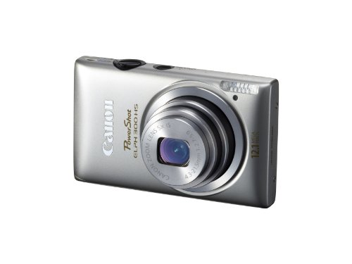 Canon PowerShot ELPH 300 HS (Silver)