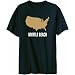 Myrtle Beach - Usa Map Mens T-shirt