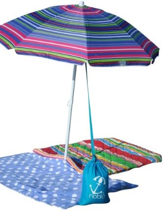 Noblo Umbrella Buddy--Simple Beach Shade Umbrella Anchor