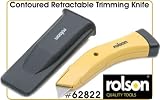Review Phostgn 62822 / Rolson # 62822, Contoured Retractable Trimming Knife w/ 5 blades