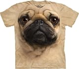 41 BOCSIK3L. SL160  Realistic 3D Dog Face T Shirts by The Mountain
