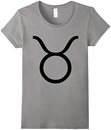 Women's Taurus Symbol T-Shirt Large Slate