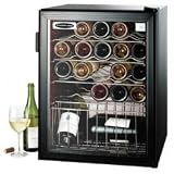 24 Bottle Wine Refrigerator (Black) (25H x 19W x 21D)