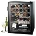Kitchen & Housewares : 24 Bottle Wine Refrigerator (Black) (25'H x 19'W x 21'D)