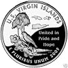US Virgin Islands Quarter Coin D Mint UNC