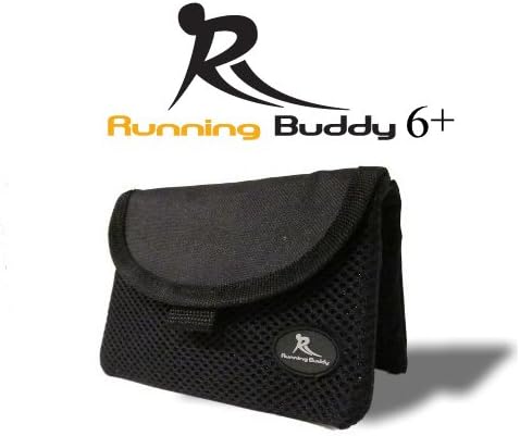 NEW! Running Buddy 6+ "Buddy Pouch" - Attachable, Water-resistant, Magnetic Pouch. For Runners, Cyclists, Walkers & Travelers! (6 3/4"L x 4"H). Fits the iPhone 6+, Note 4 & Google Nexus 6.