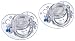 Tigex - sucettes et anneaux de dentition - 2 sucettes physiologiques - silicone - Minnie