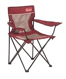 Buy Coleman XL Mesh Broadband Quad Chair (Cardinal/Silver)