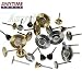 Anytime Tools 24 WIRE BRUSH WHEEL & CUP Brass & Stainless Steel