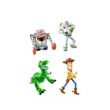 Mattel Toy Story 3 Action Figure- 4 pack