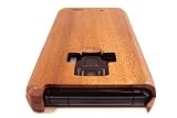 REGZA Phone T-01Dケースカバー(木製:高級木マホガニー)無料修理保証有り