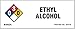 Brady 20376LS Chemical, Biohazard and Hazardous Material Labels, Self-Sticking, Polyester, 3.875" x 1.5", Black/Blue/Red/Yellow On White (Pack of 50)