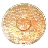 Metallic Jeans Lg Glass Serving Plate