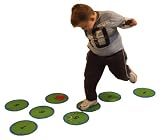 Frog HOPSCOTCH ACTIVITY - felt lily pads & frogs give a fun twist to a classic game!