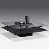 VENICE GLASS BLACK COFFEE TABLE 41 BbN9x04L. SL160