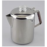 Rapid Brew Stainless Steel Stovetop Coffee Percolator, 2-12 cup