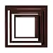 Nexxt by Linea Cubbi 3-Piece Shelf Set, Java