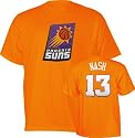 Steve Nash Orange Majestic Player Name and Number Phoenix Suns T-Shirt