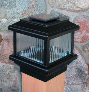 Polaris Solar Deck Light (5 1/2") Black