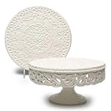 Ivory Lace Cake Stand
