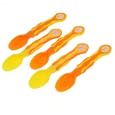 Vital Baby Soft Tip Feeding Spoons (Orange, 5-Pack)'