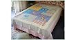 Shabby Chic New Cute "Fun Zoo" 2pc Twin Quilt Set
